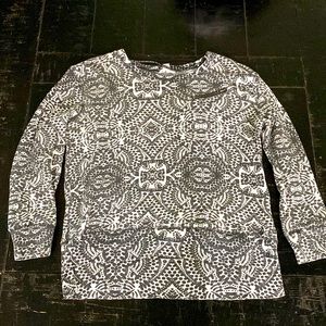 Volcom high low long sleeve sweater